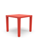 Ver imagem 3 de Mesa Multiuso Quadrada Plástica 80 Cm Niala Plaxmetal Vermelho