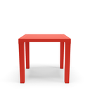 Ver imagem 1 de Mesa Multiuso Quadrada Plástica 80 Cm Niala Plaxmetal Vermelho