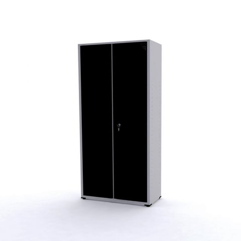 Armário de Aço 2 Portas 3 Prateleiras com Chave AP408SL