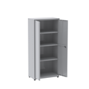 Ver imagem 4 de Armário de Aço 2 Portas 3 Prateleiras com Chave AP408SL