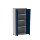 Ver imagem 4 de Armário de Aço 2 Portas 3 Prateleiras com Chave AP408SL