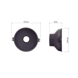 Funil Abastecimento para Pulverizador Lateral 5l 8l Tramontina Tramontina - 3