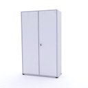 Ver imagem 1 de Armário de Aço 2 Portas 4 Prateleiras com Chave AP403SL