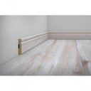 Ver imagem 1 de Rodapé Estilo N16 com Função Passa-Cabo N16 Eucafloor 70mm x 15mm x 2,4m