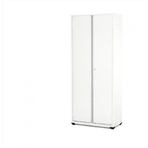 Armário de Aço 2 Portas 3 Prateleiras com Chave AP408SL