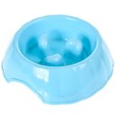 Ver imagem 1 de Comedouro Tigela Alimentação Lenta 18x5,5cm 350ml Azul
