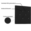 Ver imagem 2 de Cabeceira Painel Tânia Casal 140cm Corino Preto