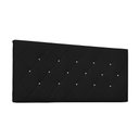 Ver imagem 1 de Cabeceira Painel Tânia Casal 140cm Corino Preto