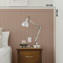 Ver imagem 6 de Revestimento de Parede Shiplap Ripado Tipo Lambri Vinilico 100x93cm:coffee