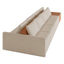 Ver imagem 7 de Sofá Ilha 4 Lugares Living 432cm Modulado para Sala Lary Linho K01 - D'Rossi