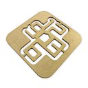 Ver imagem 1 de Gabarito Guia Tupia Fabricar Relógio Mdf Madeira