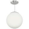 Lustre Pendente Orby Bola Globo Grande 23 cm Escovado - 3