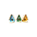 Ver imagem 1 de Kit Três Mínis Chalés Decoração Azul Laranja Verde