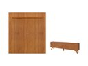 Ver imagem 1 de Conjunto Painel Lyon + Rack Atenas 220 cm Rack Naturalle Painel sem LED Mavaular