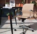 Ver imagem 3 de Cadeira de Escritório Office Esteirinha Baixa:caramelo