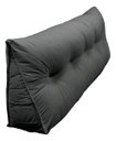 Ver imagem 4 de Almofada Cabeceira Mel Cama Queen 160cm Encosto Suede:Cinza/Liso
