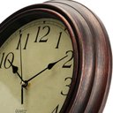 Ver imagem 6 de RELOGIO DE PAREDE 60CM GIGANTE ESTILO MADEIRA MDF VINTAGE LUXO DECORATIVO GRANDE RETRO
