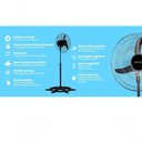 Ver imagem 4 de Ventilador de Coluna Ventisol Osc 50cm Preto Premium Preto Bivolt