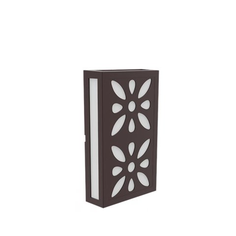 Arandela Led Cobogo Mandala 12w Av Ip65 Bivolt Policarbonato