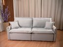 Ver imagem 2 de Sofá Cama Retrátil 1,80 m Cinza 07 Linho Milão