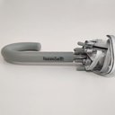 Ver imagem 7 de Guarda Chuva Automático com Cabo Curvo Sombrinha Transparente e Cinza Fazzoletti