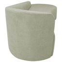 Ver imagem 6 de Kit Sofá Curvo França 180cm Ld. e 2 Poltronas Luiza Max Conforto, Bouclé Verde Oliva