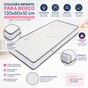 Ver imagem 5 de Kit Quarto de Bebê Doce Sonho com Berço para Mosquiteiro Guarda Roupa 2 Portas e Colchão 130x60 Move