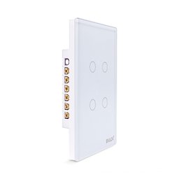 Interruptor Inteligente Wifi 4 Botões Touch Smart Ekaza Alexa e Google - 4