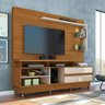 Home Theater Vicente com Rodizios para TV até 60 Polegadas Madetec Naturale/Off White CestaPlus - 1