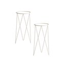 Ver imagem 2 de Kit 2 Suportes Tripé 45x15 para Vaso de Chão em Aço Carbono - Médio Nv516bpg