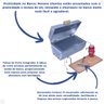 Churrasqueira a Bafo Portátil para Barco com Acessórios - 3