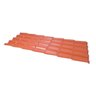 Kit 15 Telhas Colonial PVC  2,30 X 0,86 X 2,5 mm 5 Ondas Afort - 1