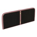 Ver imagem 5 de Cabeceira Painel Orgânico Cama Box King Size Aira 195cm Dobrável Bouclé Rosa Escuro - Desk Design