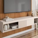 Ver imagem 5 de Painel para Tv 55 Polegadas Marrom Moon Caemmun