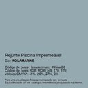 Ver imagem 2 de Rejunte Piscina Impermeável Cor Aquamarine 1kg