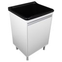 Ver imagem 1 de Tanque de Lavanderia 34 Litros Gabinete com Sifão e Válvula Cor:pretobranco