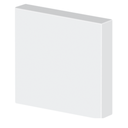 Ver imagem 1 de Roseta para Portas Ref.24346 100mmx100mm Santa Luzia:branco