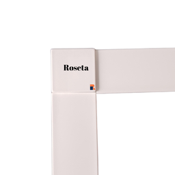 Roseta para Portas Ref.24346 100mmx100mm Santa Luzia:branco - 2