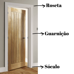 Roseta para Portas Ref.24346 100mmx100mm Santa Luzia:branco - 3