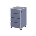 Ver imagem 1 de Gaveteiro com 4 Gavetas Chelsea Azul