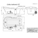 Ver imagem 2 de Banheira Hidromassagem Jacuzzi Regina G2 1,80m x 90cm x 45cm - 04 Jatos