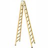 Escada de Madeira Pintor com Sapata 12 Degraus - 29 - Escadas Segurança Escada Segurança - 1