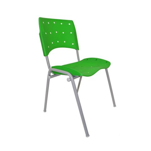 Cadeira Secretaria Ergoplax Fixa BC - Verde