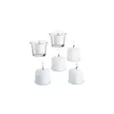 Ver imagem 7 de 12 Porta Velas Castiçal Vidro Lamparina Decorativas Festas