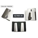 Ver imagem 2 de Porta Esponja Inox com Ventosa Suporte para Pias e Cubas Calha Úmida