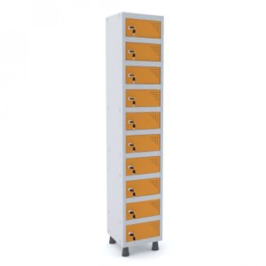Armário Porta Objetos 10 Portas Aço 