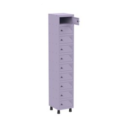 Armário Porta Objeto 10 Portas Aço Apop 501/10 - 3