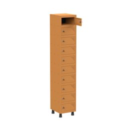 Armário Porta Objeto 10 Portas Aço Apop 501/10 - 3