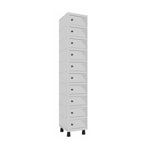Armario Porta objeto 10 Portas Aço  APOP 501/10 