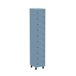Armário Porta Objeto 10 Portas Aço Apop 501/10 - 2